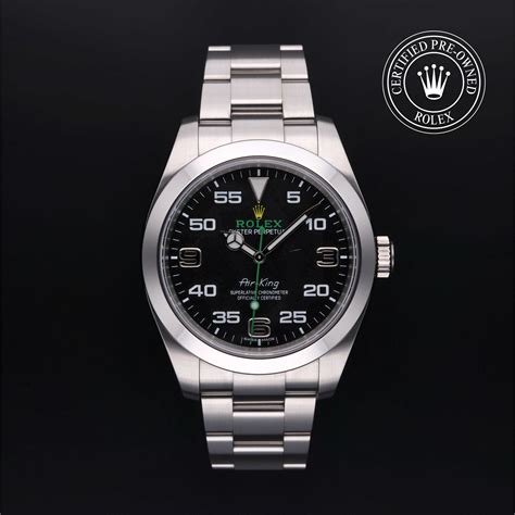rolex certified pre-owned air-king 2019